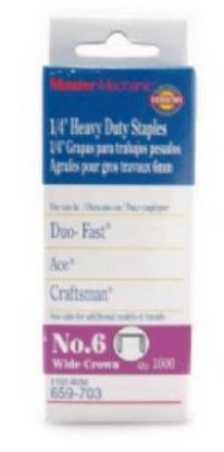 Picture of #6 1/4" Staples