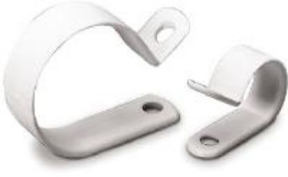 Picture of 3/8" WHT Plastic Clamp