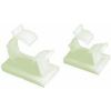 Picture of Release Clamps Plastic Self-Adhesive 1/2"