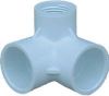 Picture of PVC Schedule-40 Side Inlet Elbow S x S x FPT 1" x 1" x 1/2"