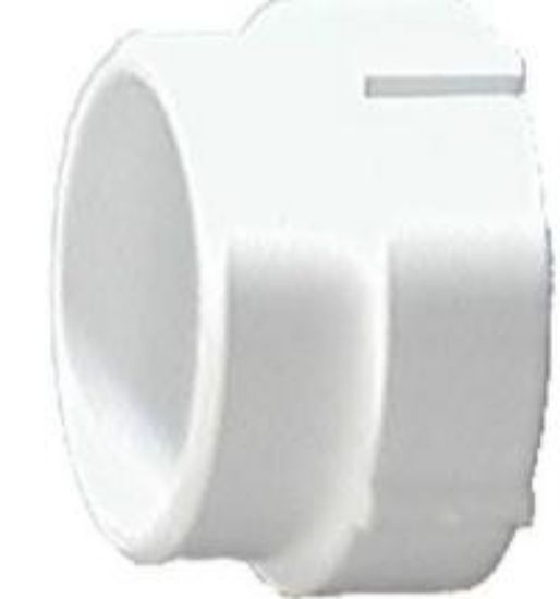 Picture of PVC-Plumbing Schedule-40 Drain-Waste-Vent Cleanout-adapter S X Fpt 2"