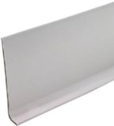 Picture of Cove-base Vinyl Dry Back Silver Gray 4" X 4'