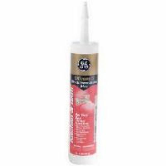 Picture of Caulk-Sealant 100% Silicone-Rubber Kitchen-&-bath White