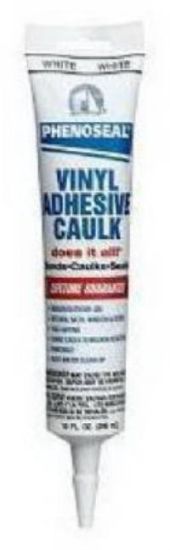 Picture of White Vinyl Adhesive-caulk