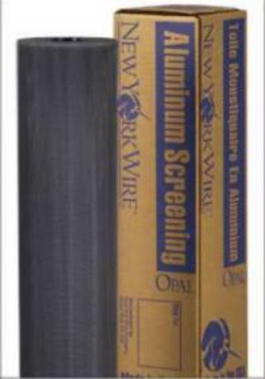 Picture of 48" Char Aluminum Screen