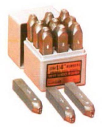 Picture of Steel Stamp Set 1/8" 9Pc
