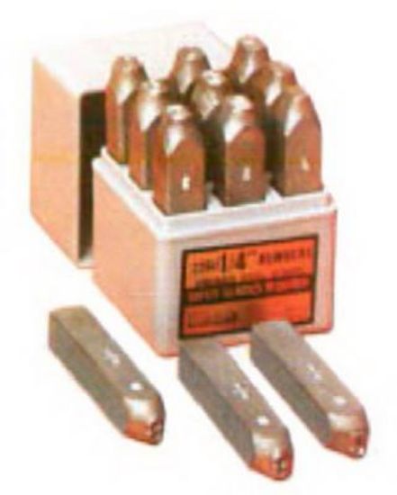 Picture of Steel Stamp Set 1/8" 9Pc