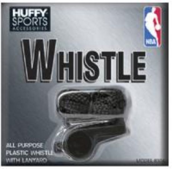 Picture of Whistle with Lanyard Black