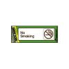 Picture of No Smoking Sign Plastic 3" x 9"