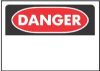 Picture of 10 x 14 Danger Blank Sign