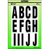 Picture of 3" B/W Vinyl Adhesive-Sign Letter Set