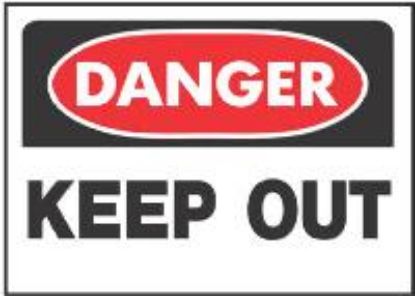 Picture of 10 x 14 Keep Out Sign