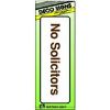 Picture of 3" x 9" No Solicitors Sign