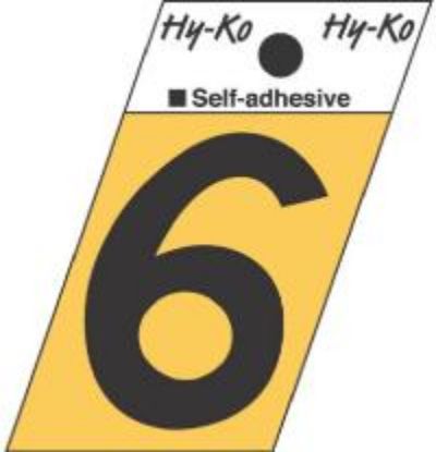 Picture of 1-1/2" Aluminum Adhesive Number 6