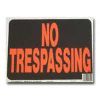 Picture of 9" x 12" No Trespass Sign