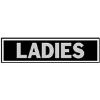 Picture of Ladies Sign Aluminum 2" x 8"