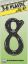 Picture of 4" Black Plastic Number 8