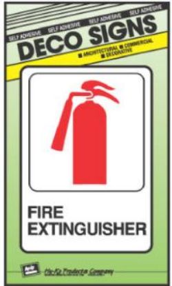 Picture of Fire-Extinguisher Sign 5" x 7"