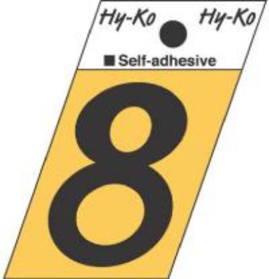 Picture of 1-1/2" Aluminum Adhesive Number 8