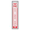 Picture of Fire-Extinguisher Sign Down Arrow 4" x 18"