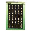 Picture of Number Set Gold/Black 2" 24Pc