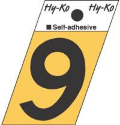 Picture of 1-1/2" Aluminum Adhesive Number 9