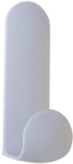 Picture of White Adhesive Tall Hook