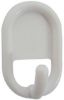Picture of Stick On! Adhesive-Hook Plastic White