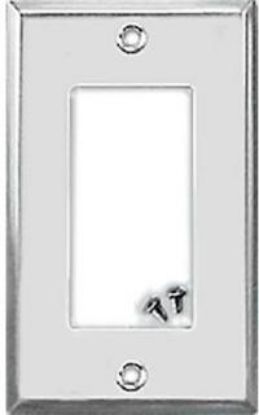 Picture of Wall-Plate 1-Gang Decora-Style Chrome