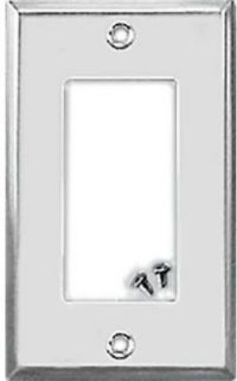 Picture of Wall-Plate 1-Gang Decora-Style Chrome