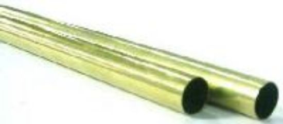 Picture of Round Brass Tube 1/4" x .014" x 12"