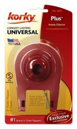 Picture of Toilet-Flapper Plus Universal Red