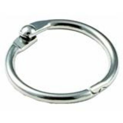 Picture of 2" Nickel-Plated Steel Binder-Ring