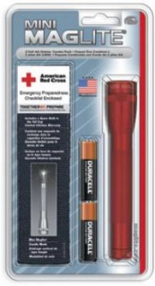 Picture of Aa Combination Flashlight Red