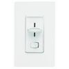 Picture of Designer Lighting-Dimmer Slide-Type with On/Off Switch White