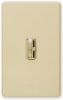 Picture of Ivory Single-Pole Switch & Lighting-Dimmer