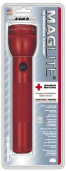 Picture of 2 D-Cell Red Aluminum Flashlight