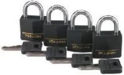 Picture of Keyed-padlock 1-3/16" Brass
