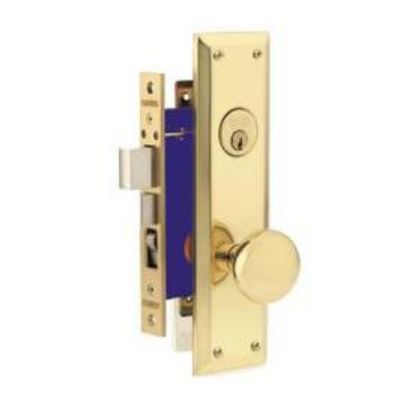 Picture of Lock-Set Entrance-Type Metro Mortise 2-1/2 Backset LH 7-12 X 1 Face