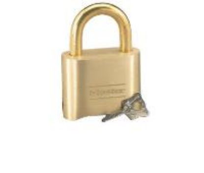Picture of Combination-Padlock Brass 2"