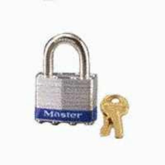 Picture of Keyed-padlock Laminated-Steel Long-Shackle 1-3/4"