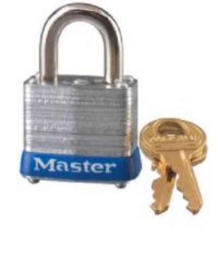 Picture of Keyed-padlock Laminated-Steel 1-1/8"
