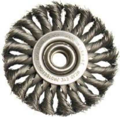 Picture of Wire-Wheel-Brush Knotted-Wire 4"
