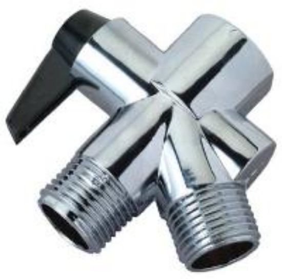 Picture of Hand-shower-diverter Plastic Lever Chrome 1/2"