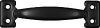 Picture of Door-Pull Satin Black 5-1/2"