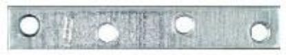 Picture of Mending-Plate Zinc-Plated 4" x 5/8"