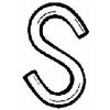 Picture of S-Hook 1" Open