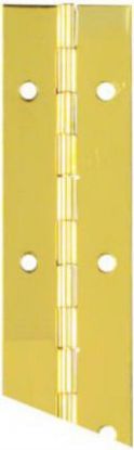 Picture of Continuous-Hinge Bright Brass 1-1/2" x 48"