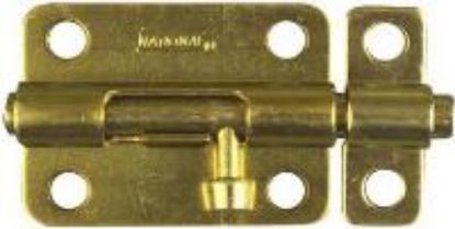 Picture of Barrel-Bolt Dull Brass 3"