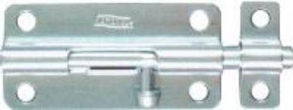 Picture of Barrel-Bolt Zinc-Plated 4"